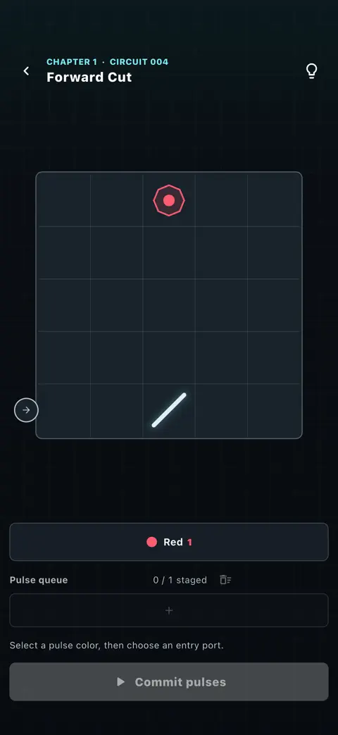 Prism Cleanse: Spectral Queue gameplay on iPhone