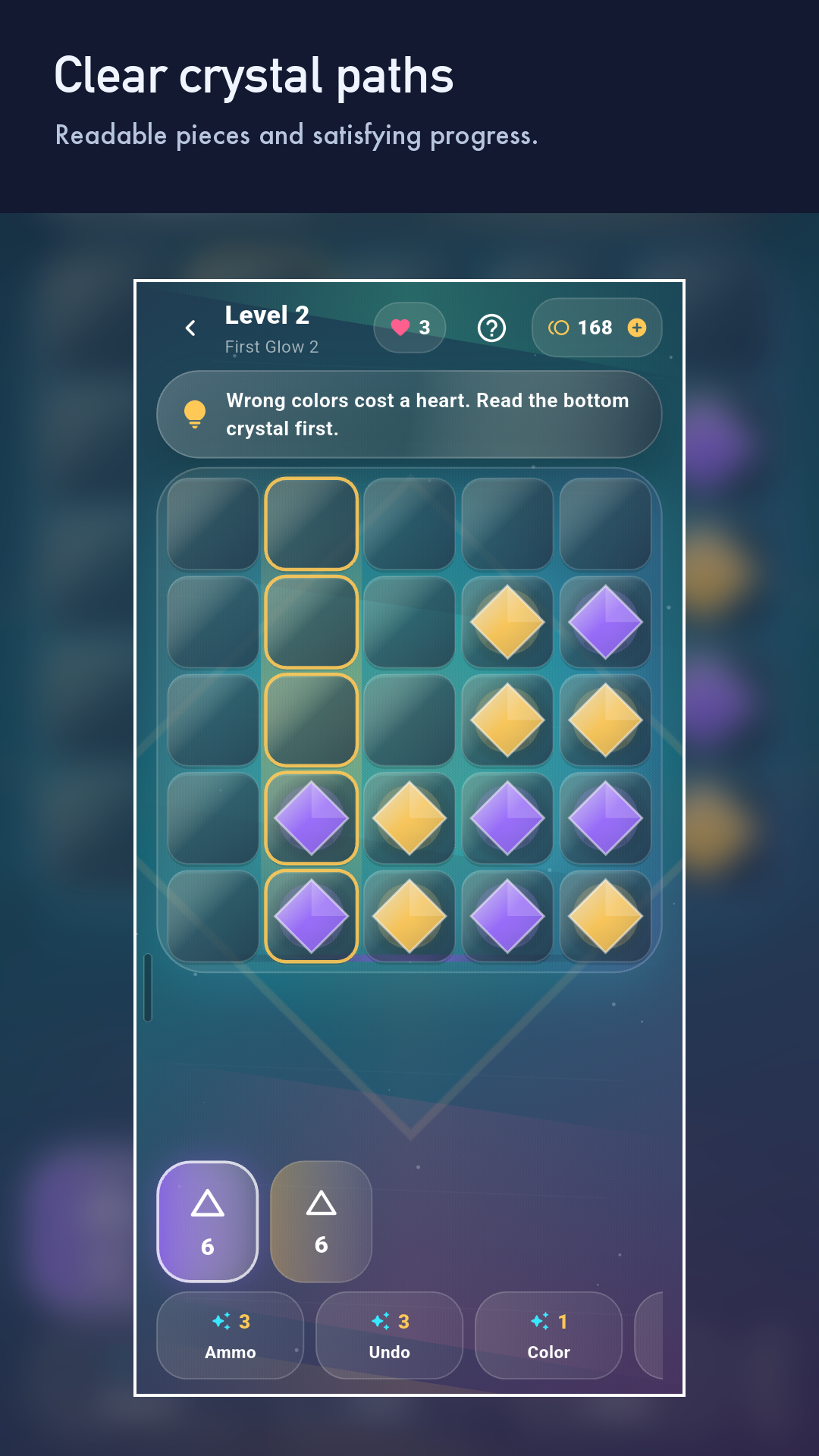 Prism Cleanse: Zen Puzzle gameplay on Android